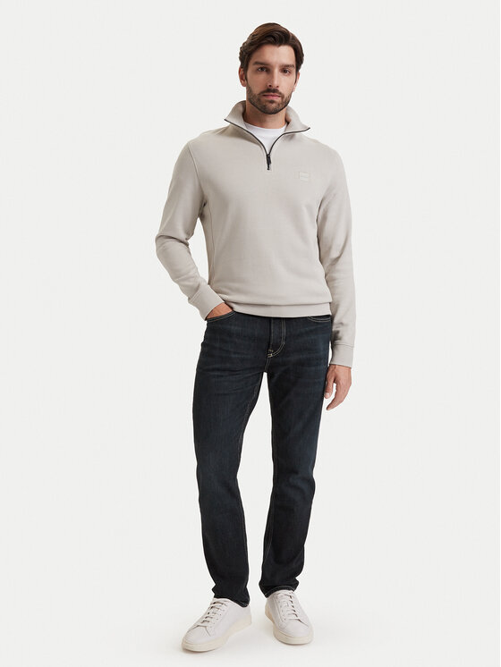 BOSS BOSS Džemperis Zetrust 50468926 Šviesiai smėlinė Regular Fit