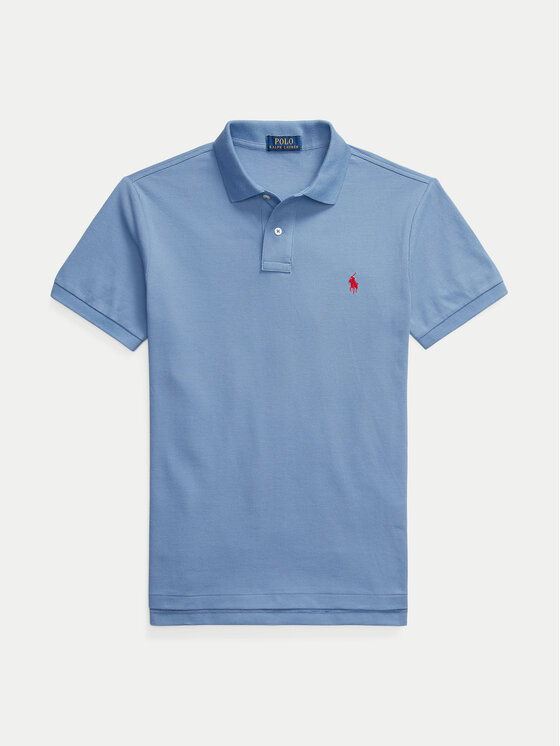 Męskie Polo Polo Ralph Lauren, Rozmiar L, Błękitne, 710536856444