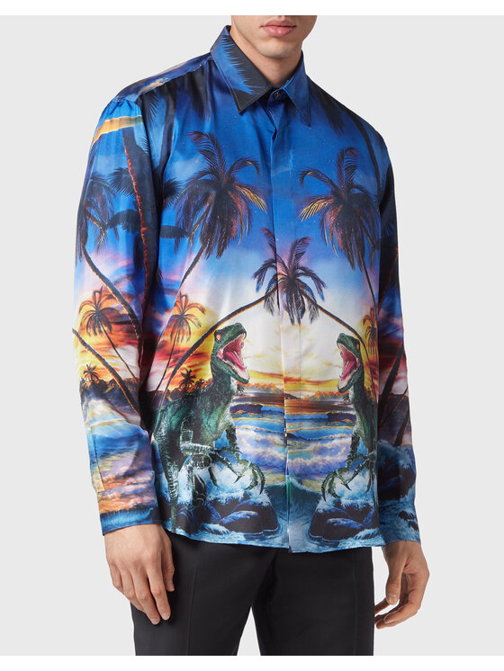 PHILIPP PLEIN PHILIPP PLEIN Košile 5049 Barevná Regular Fit