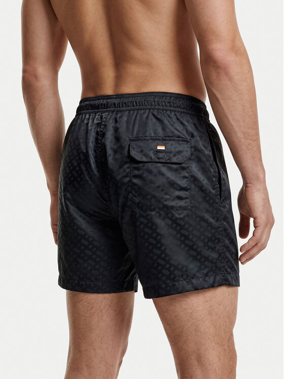 BOSS BOSS Pantaloni scurți pentru înot Jacques 50561181 Negru Regular Fit