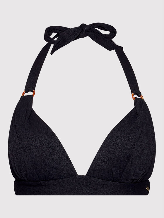 Banana Moon Banana Moon Bikini pezzo sopra Maho Santafe JYB01 Nero