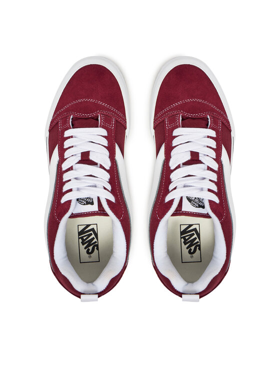 Vans Vans Sneakers aus Stoff Knu Skool VN000D22ZCF1 Dunkelrot