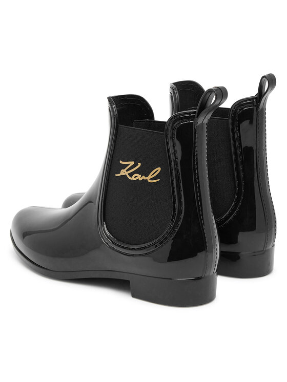 KARL LAGERFELD KARL LAGERFELD Kalosze Kalosh II KL94775 Czarny