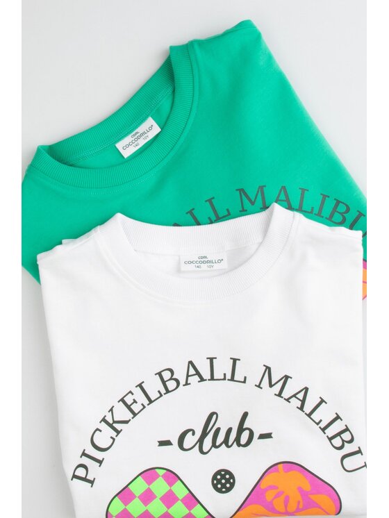 Coccodrillo Coccodrillo T-Shirt WC6143203JGJ-001 Biały Regular Fit