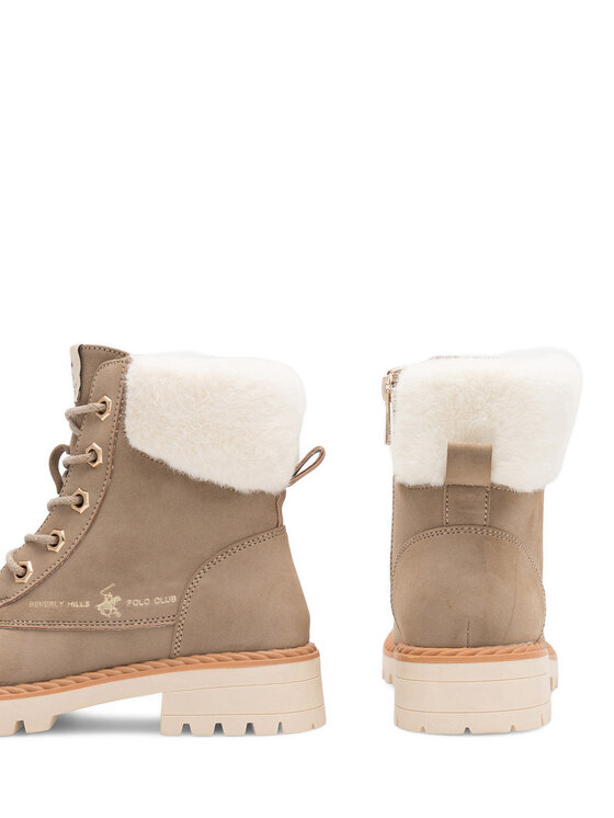 Beverly Hills Polo Club Beverly Hills Polo Club Schnürstiefeletten CS6135-02 Beige