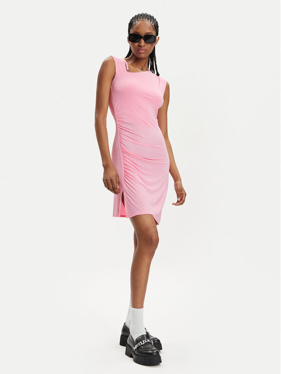 HUGO Hugo Sukienka codzienna Nalira 50514027 Różowy Slim Fit