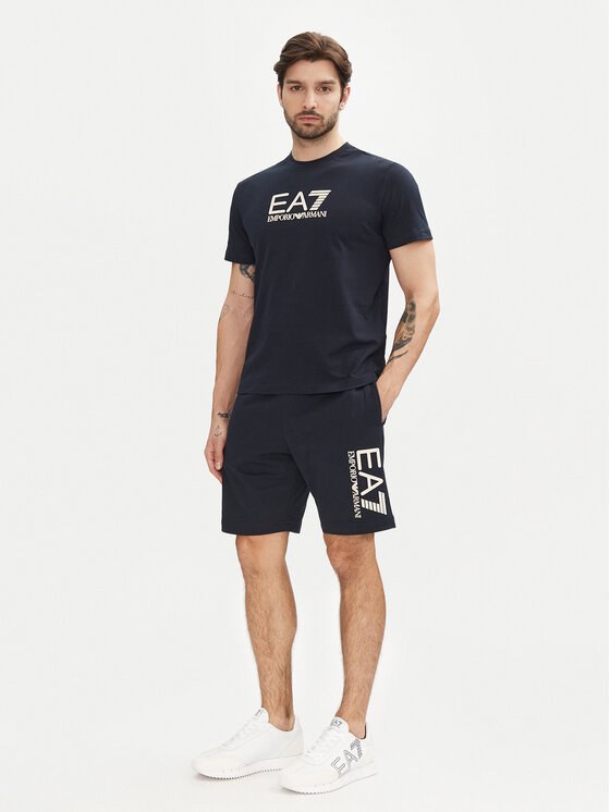 EA7 Emporio Armani EA7 Emporio Armani Szorty sportowe 7M000232 AF13512 MB122 Granatowy Regular Fit