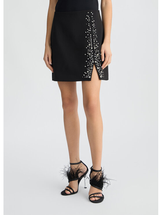 Liu Jo Minigonna CA5084T252722222 Nero Regular Fit