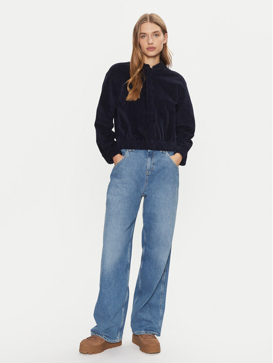 Pieces Pieces Яке бомбър Rillo 17154209 Тъмносин Regular Fit