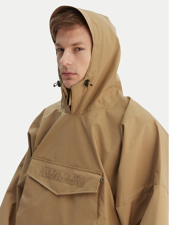 Napapijri Napapijri Дощовик A-Raincape L NP0A4H4DN2D1 Бежевий Oversize