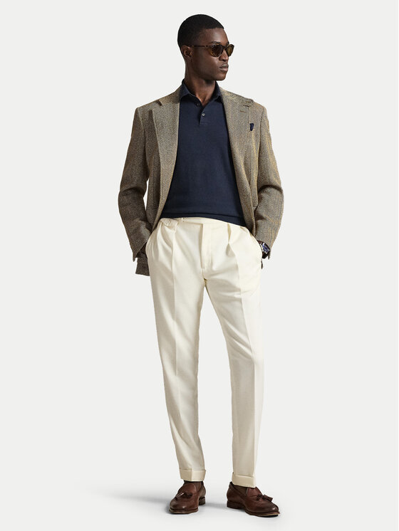 Polo Ralph Lauren Polo Ralph Lauren Polo majica 710980682001 Mornarsko modra Regular Fit