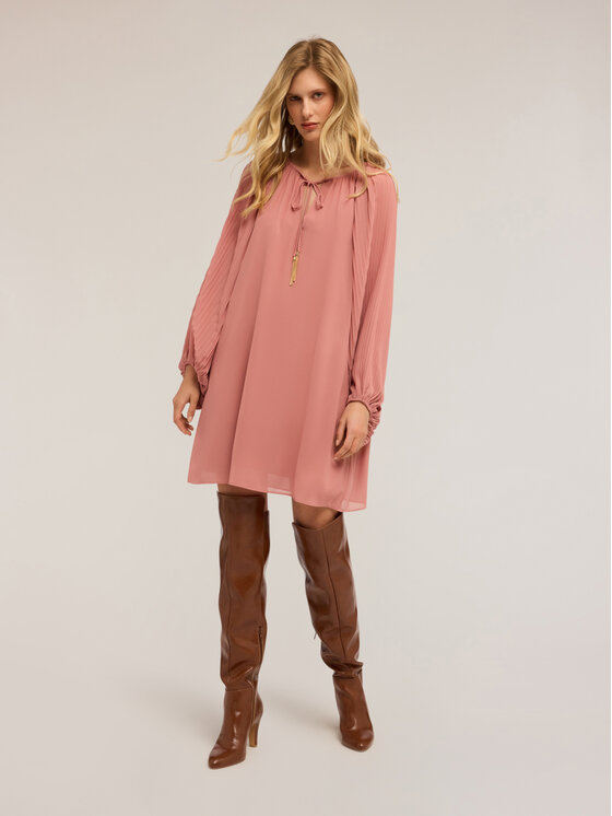 Motivi Motivi Vestito da giorno 7275W001457N006 Rosa A-Line Fit