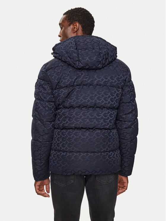 Guess Guess Dūnu jaka M4BL42 WG9L2 Tumši zils Regular Fit
