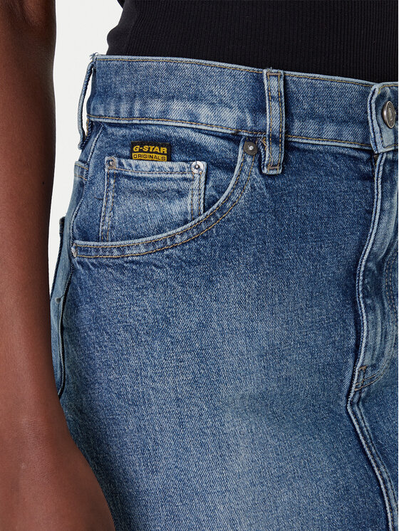 G-Star Raw G-Star Raw Jeans suknja Viktoria D24385-E106 Plava Regular Fit
