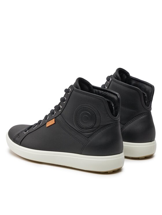 ECCO ECCO Sneakersy Soft 7 Ladies 43002301001 Czarny