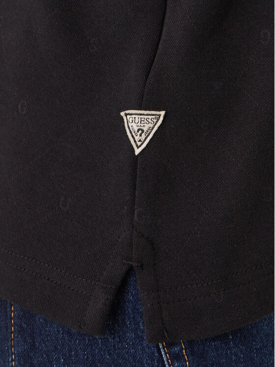 Guess Guess Поло M6RP05 KD181 Чорний Regular Fit