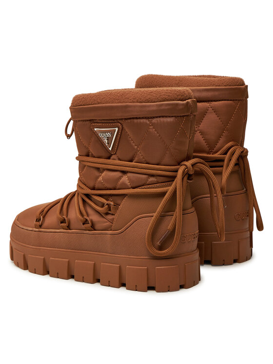 Guess Guess Μπότες Χιονιού Uniques FLFUNI FAB10 Καφέ