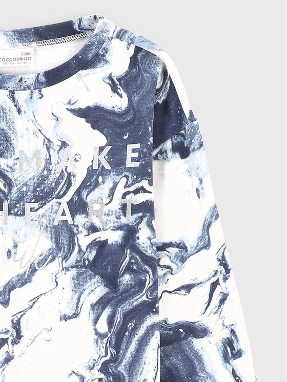 Felpa ZC2132101EMJ Blu scuro Regular Fit