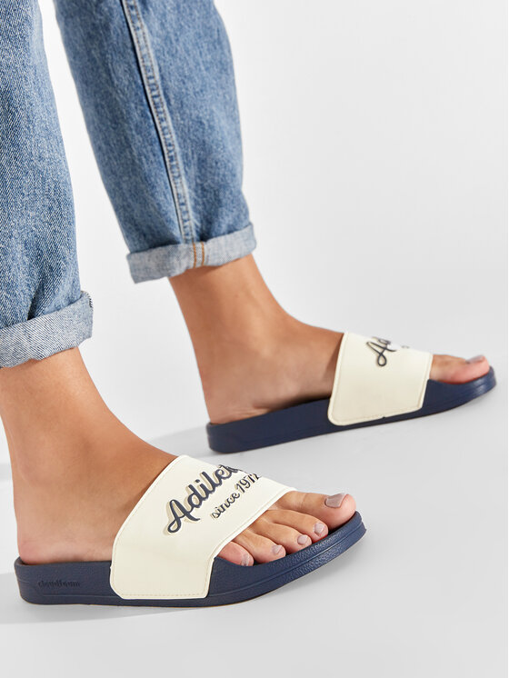 adidas adidas Šľapky adilette Shower GW8748 Écru