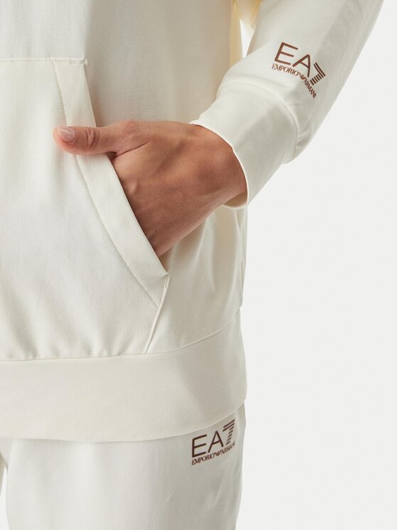 EA7 Emporio Armani EA7 Emporio Armani Спортивний костюм 7W000117 AF13135 U0004 Кремовий Regular Fit