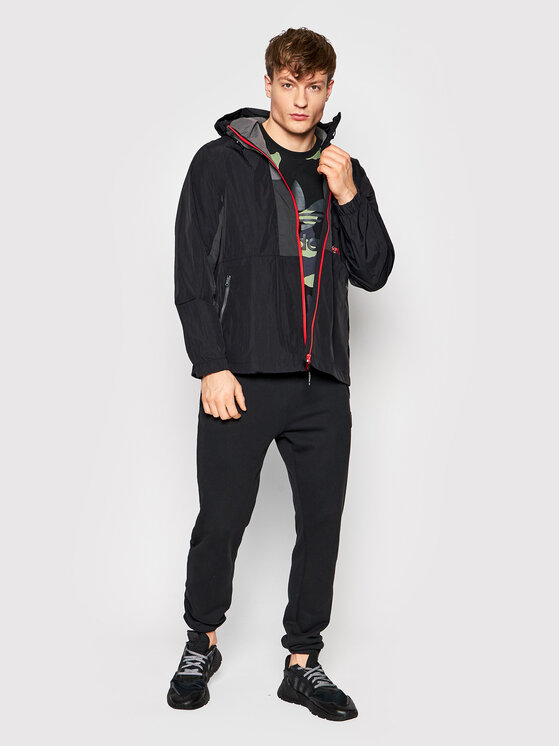 Giacca a vento Adventure HF4804 Nero Relaxed Fit