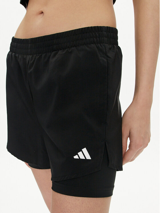 adidas adidas Pantaloni scurți sport Training Minimal HN1044 Negru Regular Fit