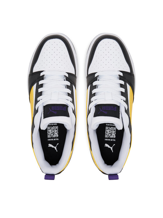 Puma Puma Sportcipők Rebound V6 Lo Jr 393833 23 Fehér