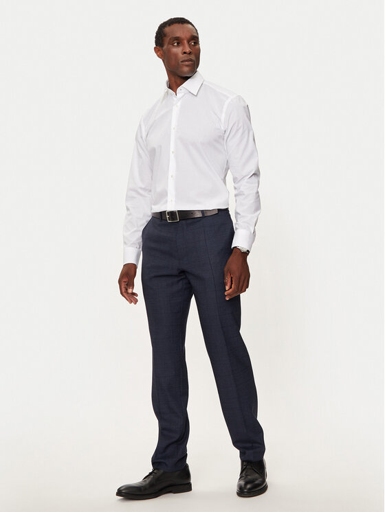 BOSS Boss Košulja 50527198 Bijela Slim Fit