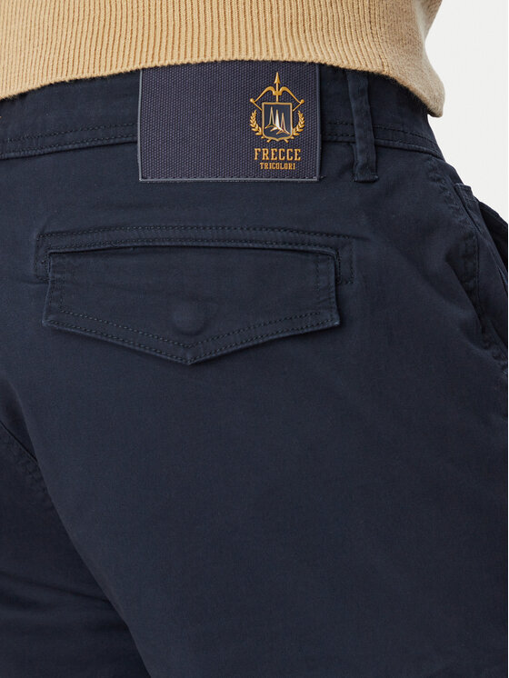 Aeronautica Militare Aeronautica Militare Cargo püksid 262PA1633UCT03399 Tumesinine Regular Fit