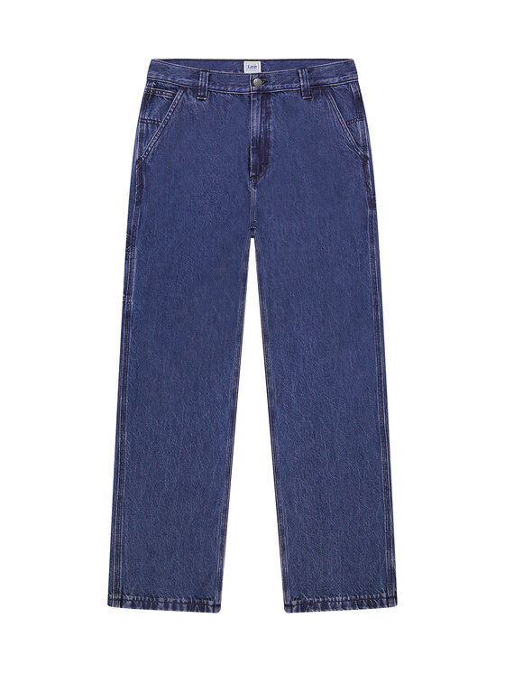 Lee Lee Jeansy WW Carpenter Niebieski Straight Fit
