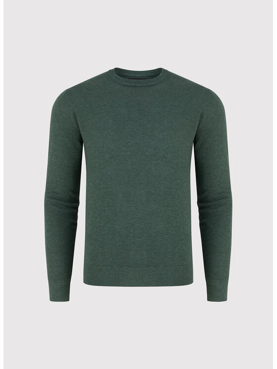Pako Lorente Pako Lorente Sweter P25WF-2X-016 Zielony Classic Fit