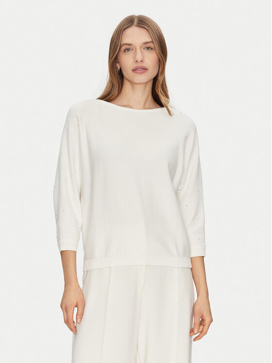 Tatuum Tatuum Maglione Perlo T2424.090B Bianco Regular Fit