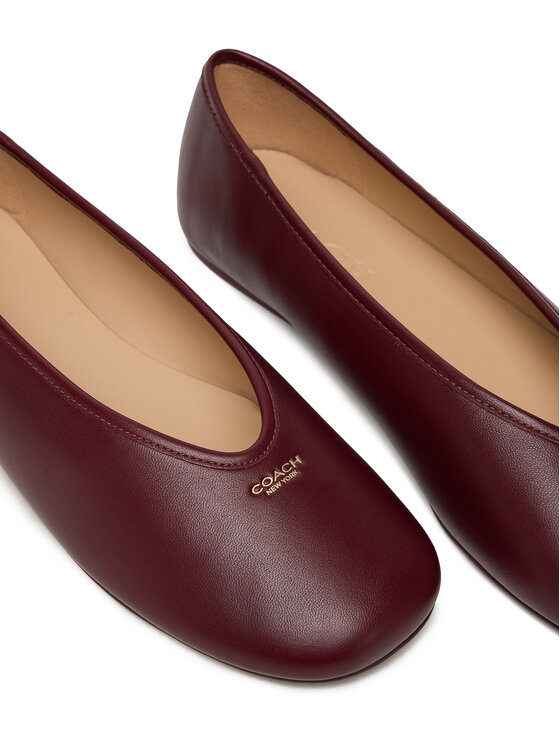 Coach Coach Ballerinas Houston Ballet CCH74 Dunkelrot