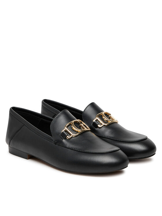 Guess Guess Loafersy FLPMAR LEA14 Czarny