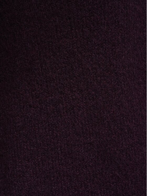 Ombre Ombre Svetr OW-SW-E0044 Bordó Relaxed Fit