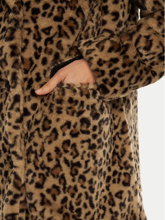 Vero Moda Vero Moda Futro Lissy 10328799 Brązowy Loose Fit