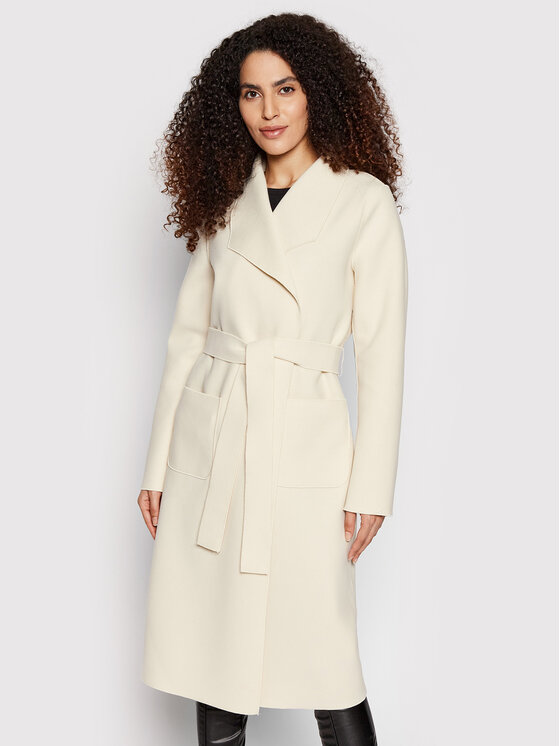 Vila Vila Átmeneti kabát Juice 14060740 Bézs Regular Fit