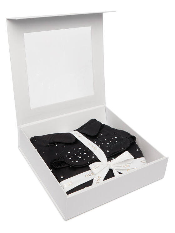 Guess Guess Piżama O6BX05 W3508 Czarny Regular Fit