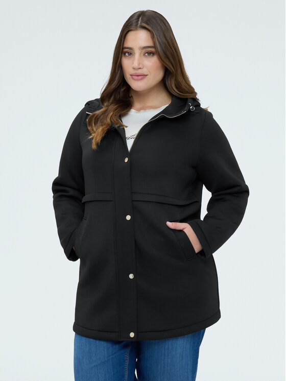 Fiorella Rubino Fiorella Rubino Cappotto invernale 8000L000081N033 Nero Regular Fit