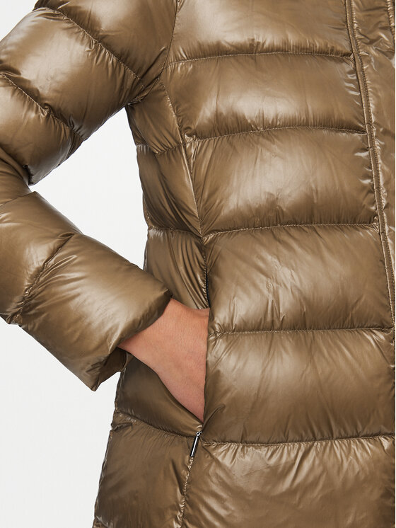 Hetregó Hetregó Vatovaná bunda Lilith 8K726M 23WD05 Hnědá Regular Fit