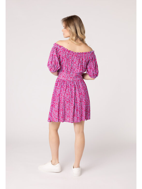 LAURELLA LAURELLA Letní šaty Laurella 4UL098514 Růžová Regular Fit