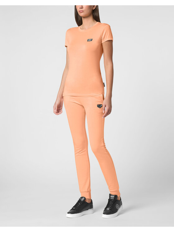 PHILIPP PLEIN PHILIPP PLEIN Tričko 9535 Oranžová Skin Tight Fit