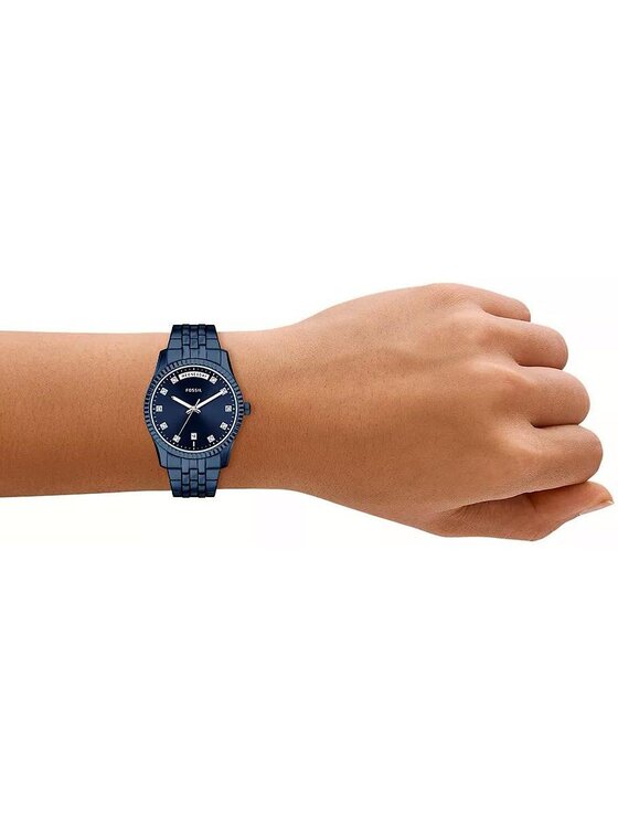 Fossil Fossil Zegarek ES5476 Niebieski