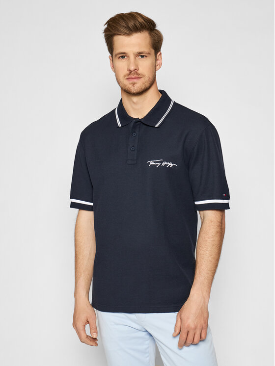 tommy hilfiger signature polo