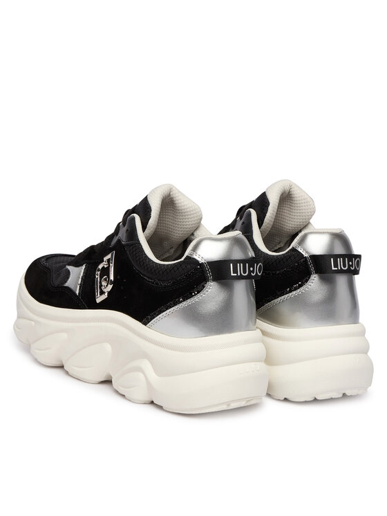 Liu Jo Liu Jo Sneakersy Steffy 01 BA6025 PX080 Čierna
