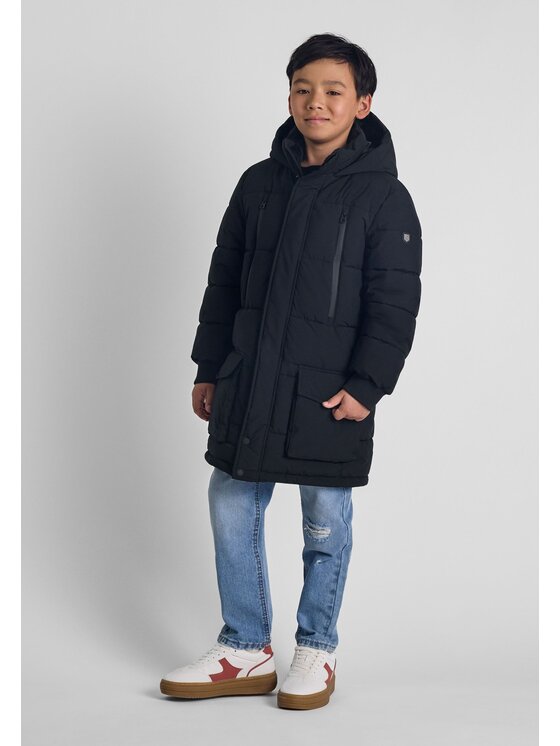 minoti minoti Kurtka zimowa 27coat118 Czarny Regular Fit