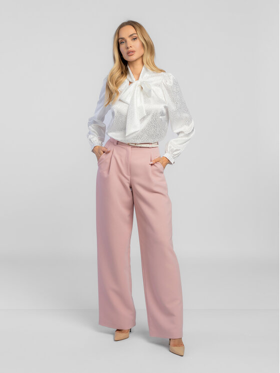 Salme Salme Oblek Adela Ružová Regular Fit