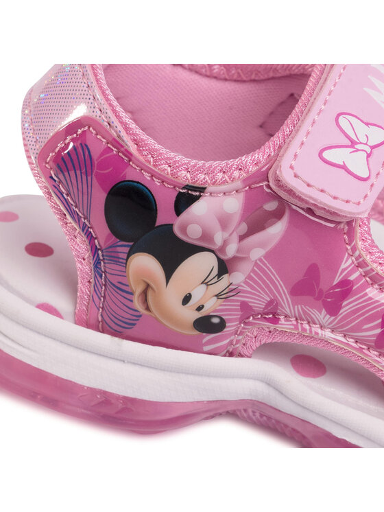 Roller enfant Disney patins à roulettes Minnie Mouse filles rose
