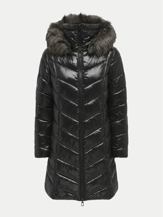 ONLY ONLY Μπουφάν χειμωνιάτικο Fever 15322004 Μαύρο Regular Fit