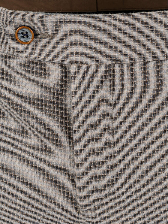 Evenemen Evenemen Spodnie garniturowe TUTTI Szary Slim Fit